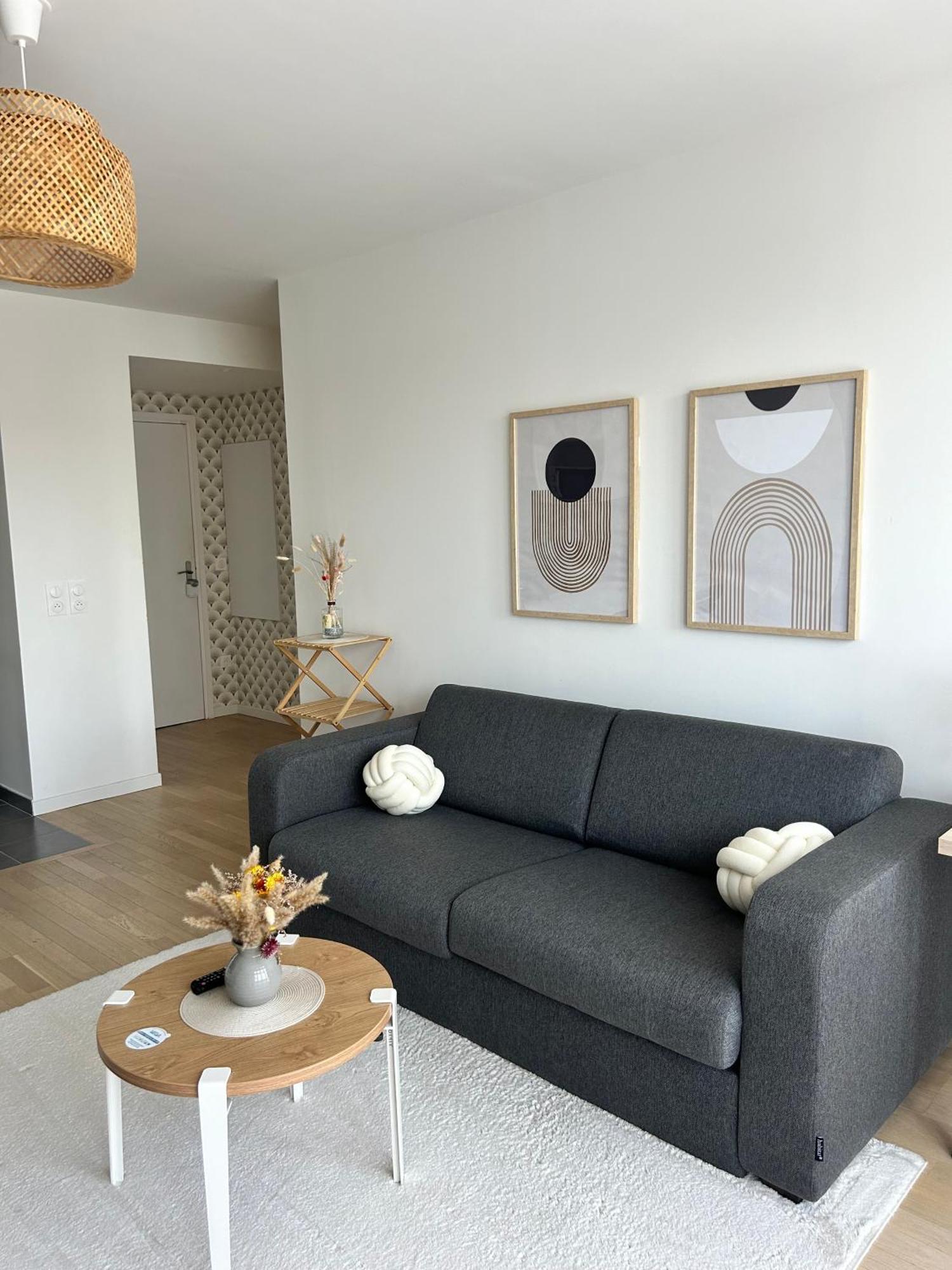 Elegant Appartement Minimaliste Entre Paris Et Disney نْوازي لو جْرا المظهر الخارجي الصورة
