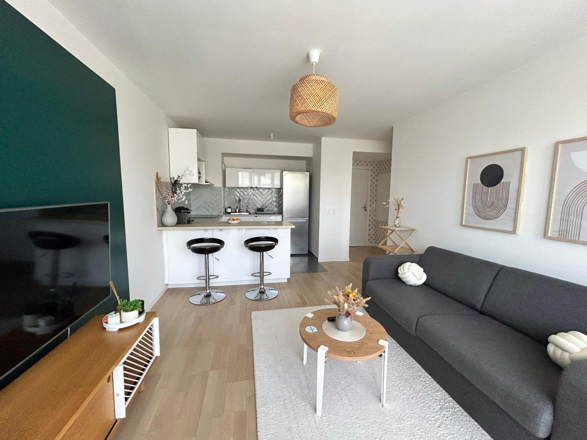 Elegant Appartement Minimaliste Entre Paris Et Disney نْوازي لو جْرا المظهر الخارجي الصورة
