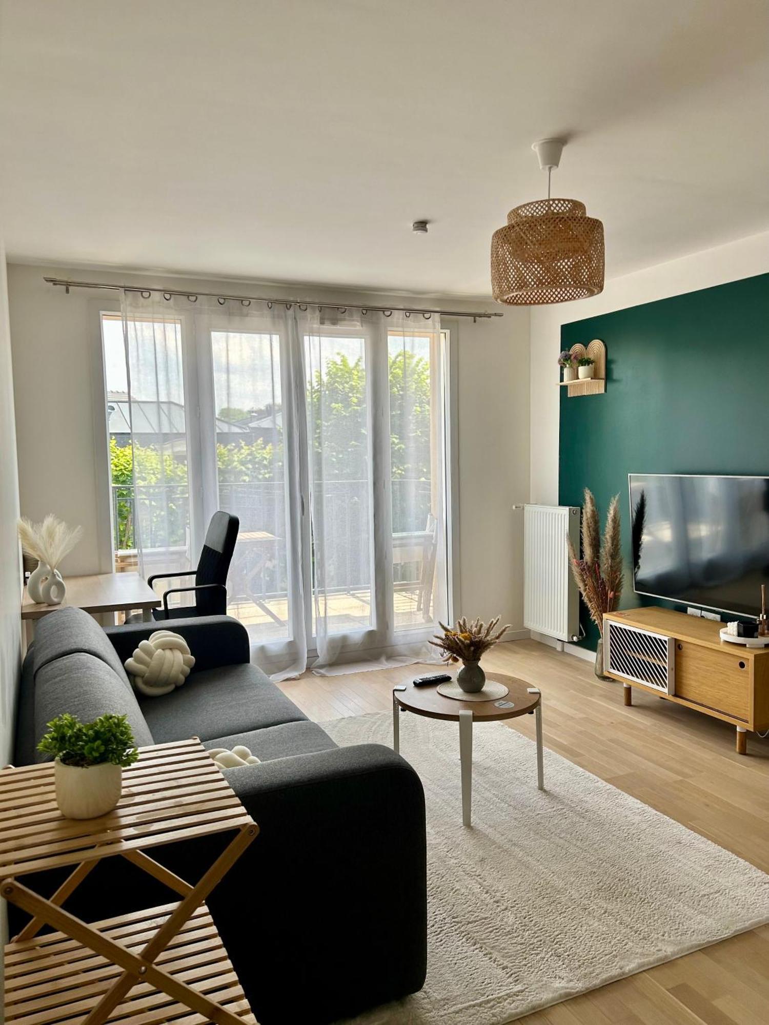Elegant Appartement Minimaliste Entre Paris Et Disney نْوازي لو جْرا المظهر الخارجي الصورة
